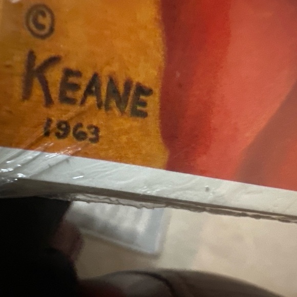 Vintage Keane Greeting Cards – Sealed Pack – 1963 Big-Eyed Art - Picture 3 of 3